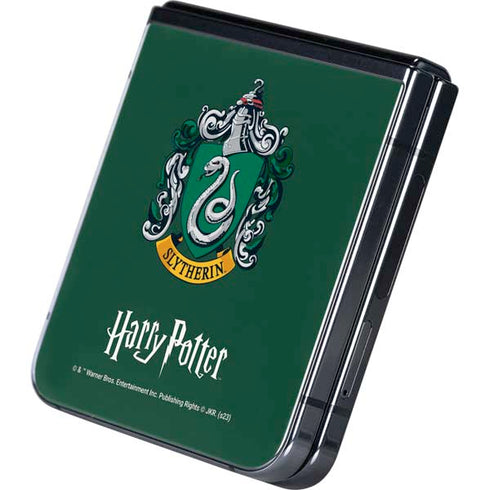Wizarding World Harry Potter Slytherin House Crest Galaxy Z Flip5 5G Skin